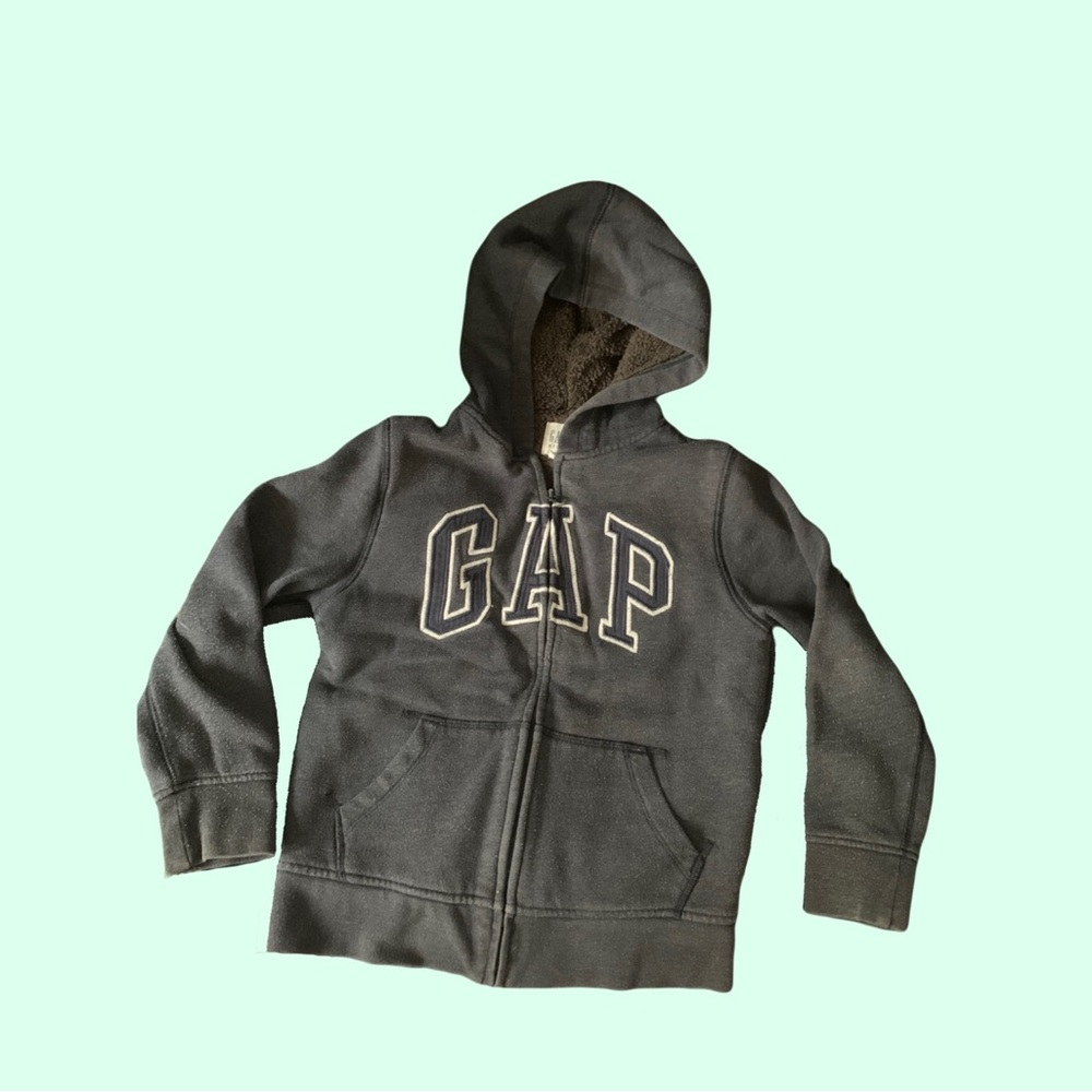 Y2K Gap Kids sherpa hoodie